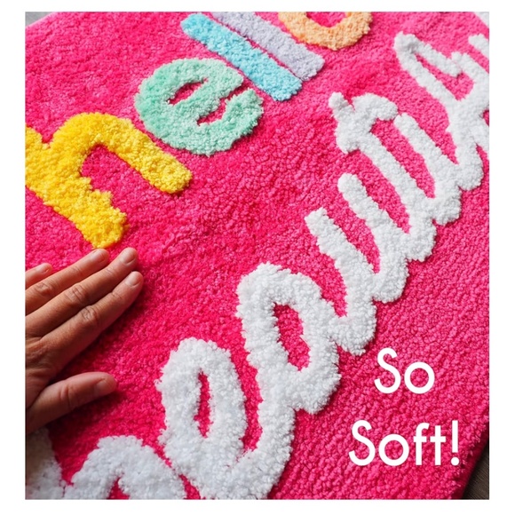 Hello Beautiful Bath Mat - Picture 4 of 6